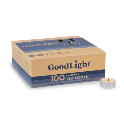 Tea Lights Unscented 100 count box – GoodLight